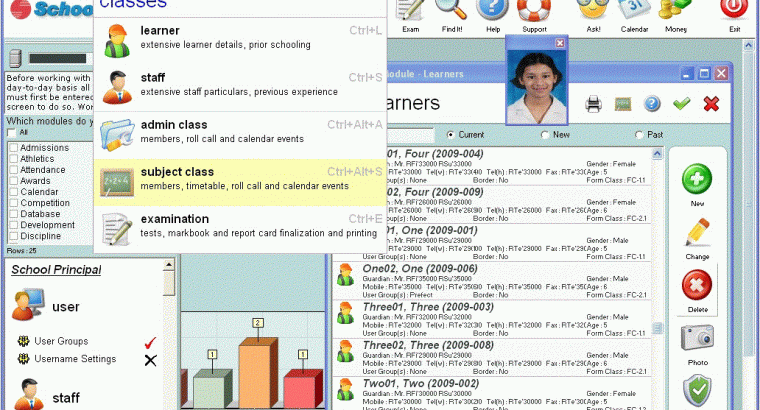 Automation School management software