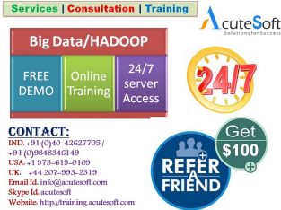 HADOOP Online training from Industry Experts-Acutesoft