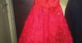 Bridal gown red
