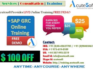 SAP GRC Online training from Industry Experts-Acutesoft