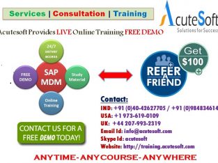 SAP UI5 Online Training by AcuteSoft with 10+ years SMEs.