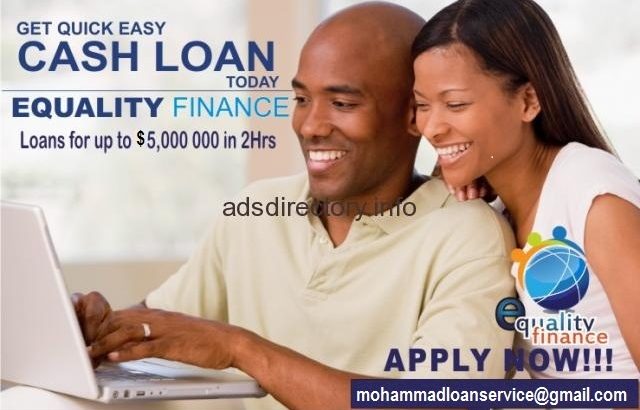 A licensed Loan Lender.Contact us for genuine loan today