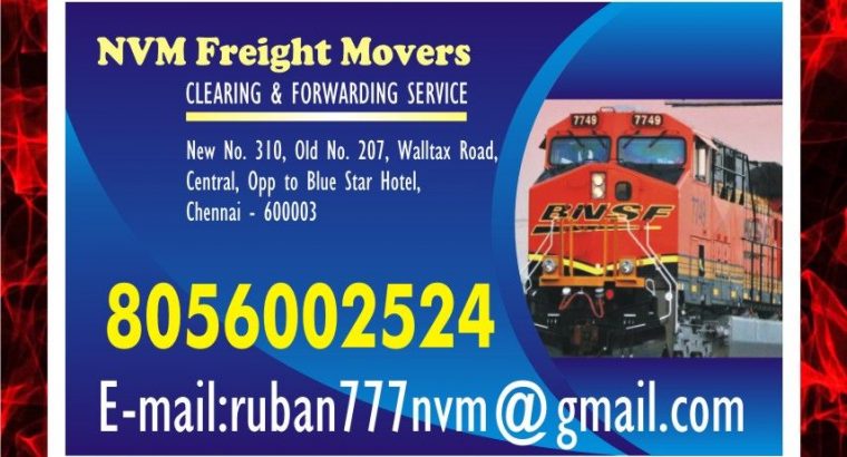 NVM Freight Movers | Chennai Central Stations | door step service | 8056002524 since 1979