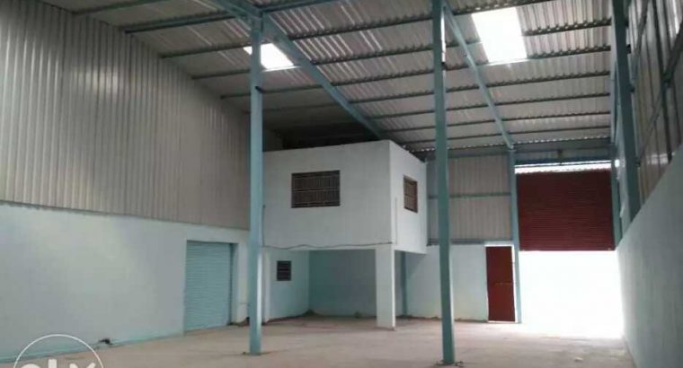 Warehouse available on lease in Chatral