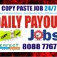 Tips to Generate Daily Cash | Copy paste job Daily Payout | Bangalore Part time jobs