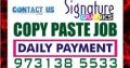 Bangalore Lingarajpuram jOBS Copy paste Job Daily payment Daily 100% Income