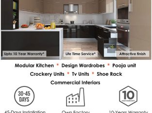 The modular Kitchen In the site is done by Style my Space Modular Kitchen interiors at Golden Opulance – Poonammallee.