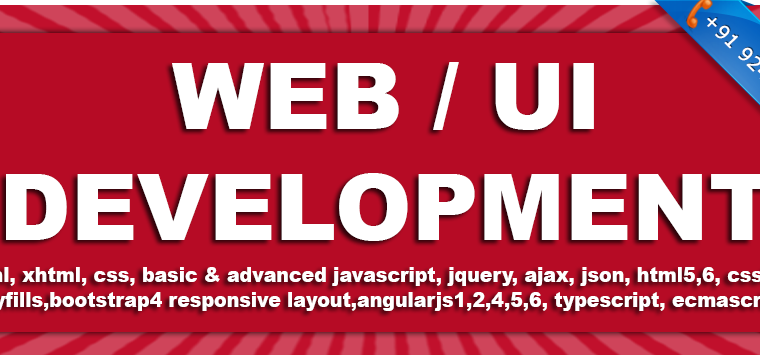 Classroom WEB UI TECHNOLOGIES TRAINING COURSE in Ameerpet Hyderabad