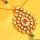 Best Discount on Kundan Meenakari Pendant Set