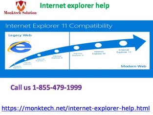 Contact us 1-855-479-1999 for availing instant and effective internet explorer help