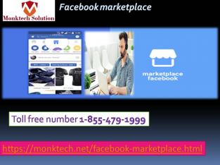 Get finish help for settling issues with Facebook Marketplace 1-855-479-1999