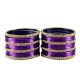 Purple Beaded Fashion Bracelets for sale