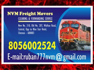 NVM Clearing & Forwarding Service | since 1979 | Freight Movers | 936 | Chennai Central