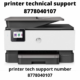 printer technical support 8778040107