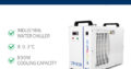 Small water chiller CW5000 for CO2 laser engraver cutter